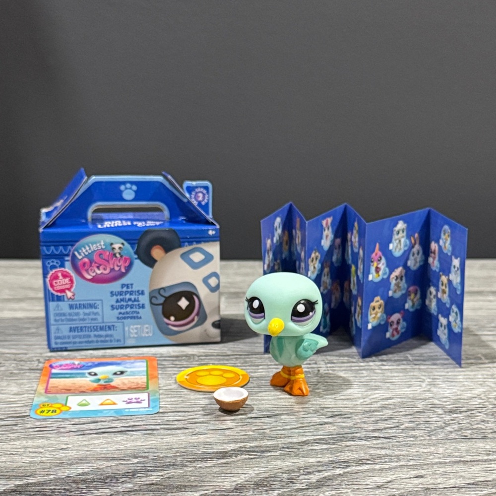 Littlest Pet Shop | G7 Blind Box Series 2: #78 Seagull - Collectible Toy Figure